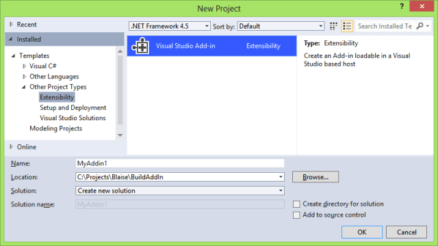 Visual Studio Add-in