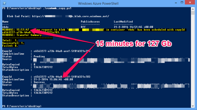 move vhd with powershell