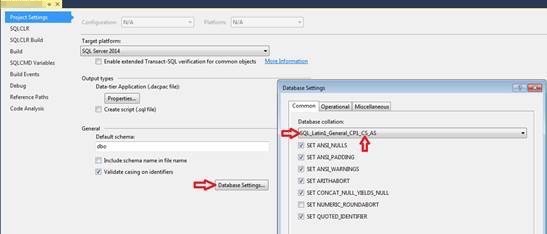 sqlproject_case_sensitive